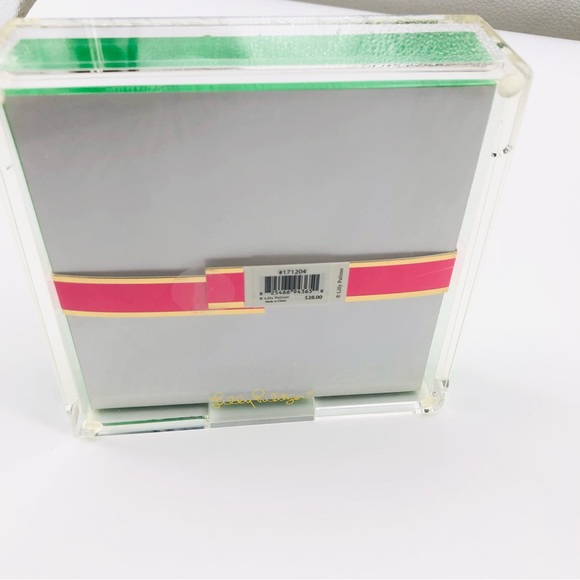Lilly Pulitzer Note Sheets and Acrylic Holder NWT - Picture 3 of 4